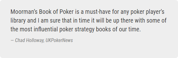 Moormans book of poker 3